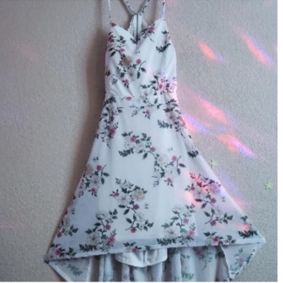 COPY - NWT Backless high low floral causal dress Size XS - Picture 9 of 11